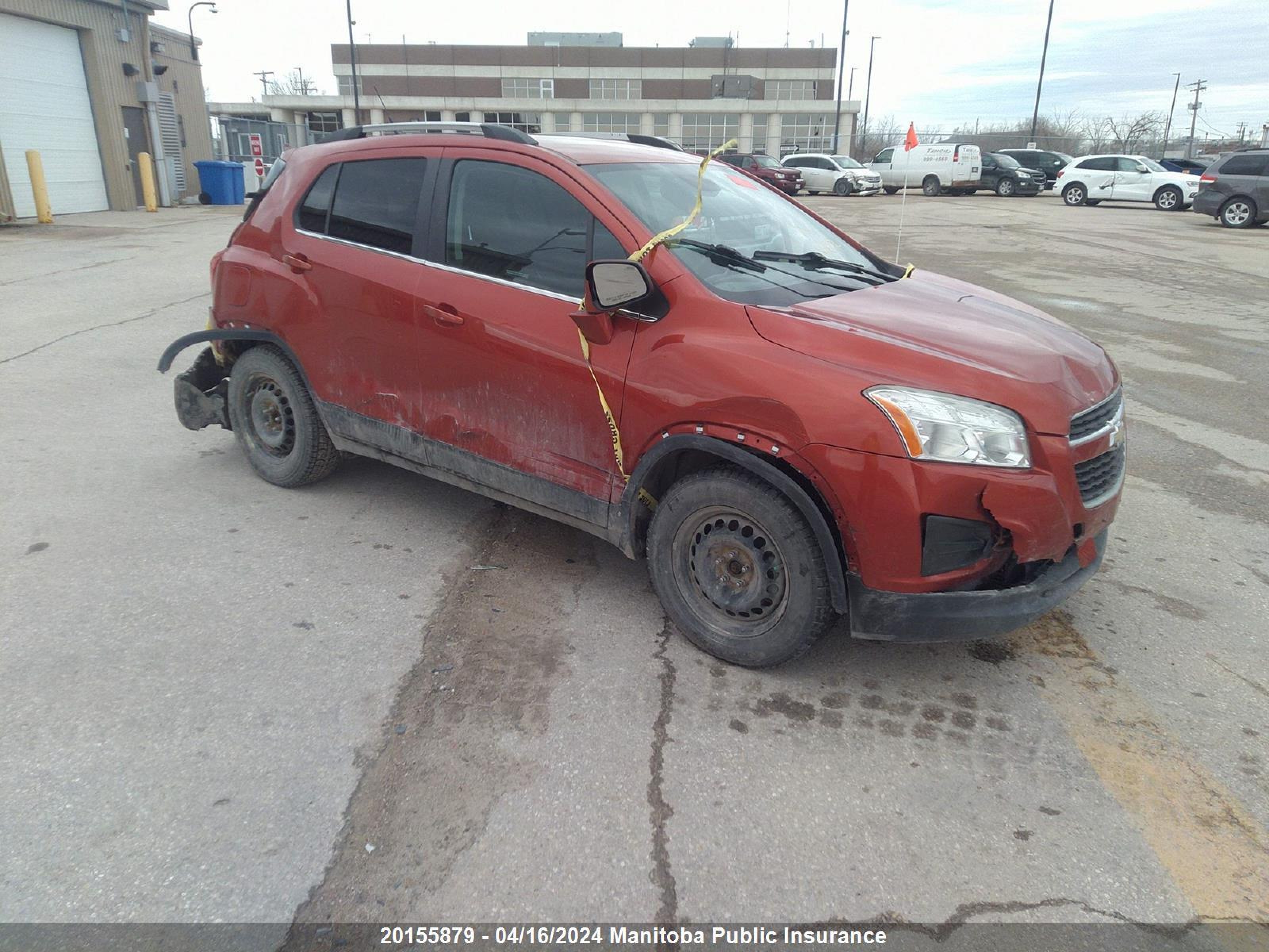 CHEVROLET TRAX 2014 3gncjleb1el121627