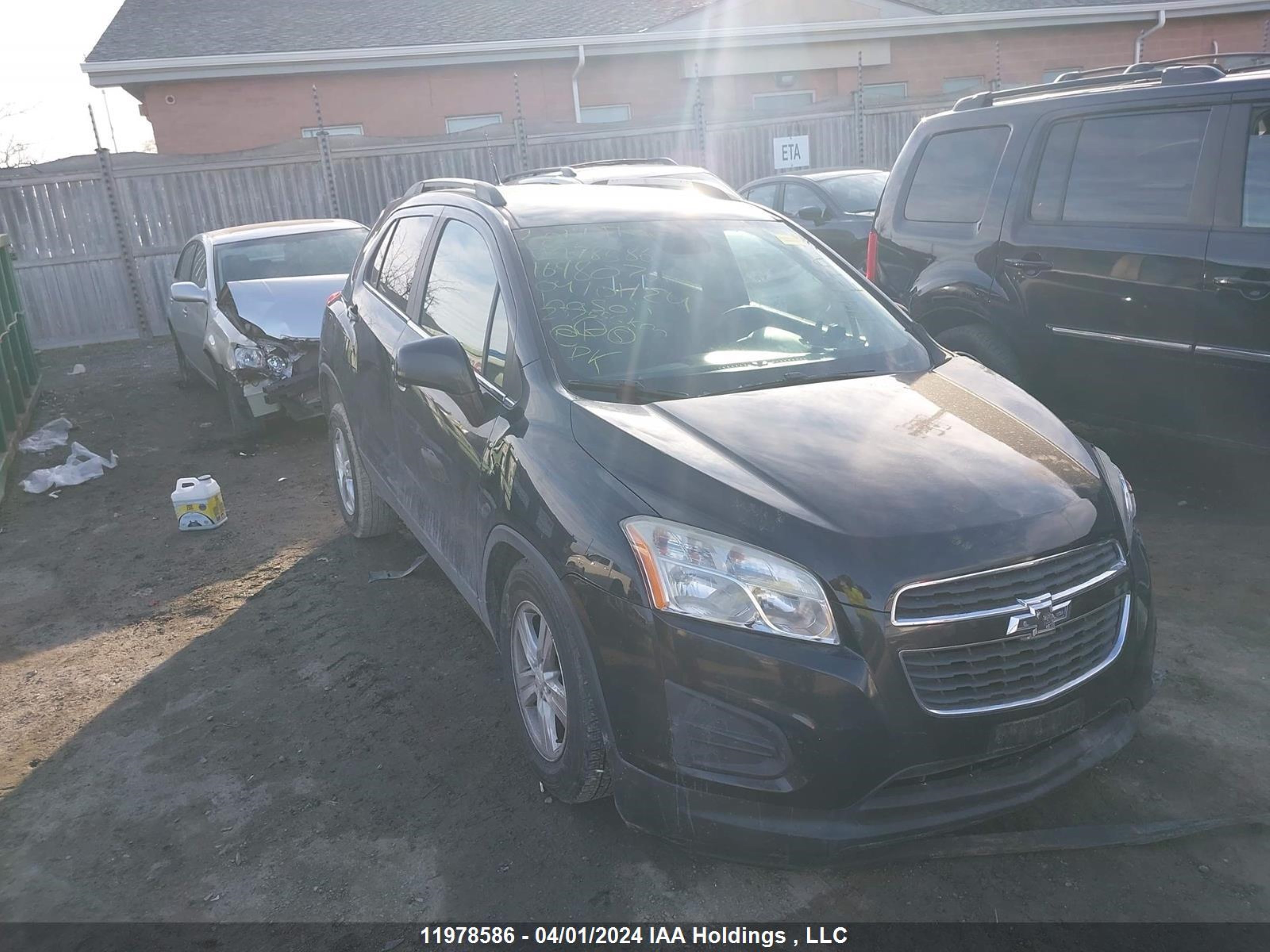 CHEVROLET TRAX 2014 3gncjleb1el169807