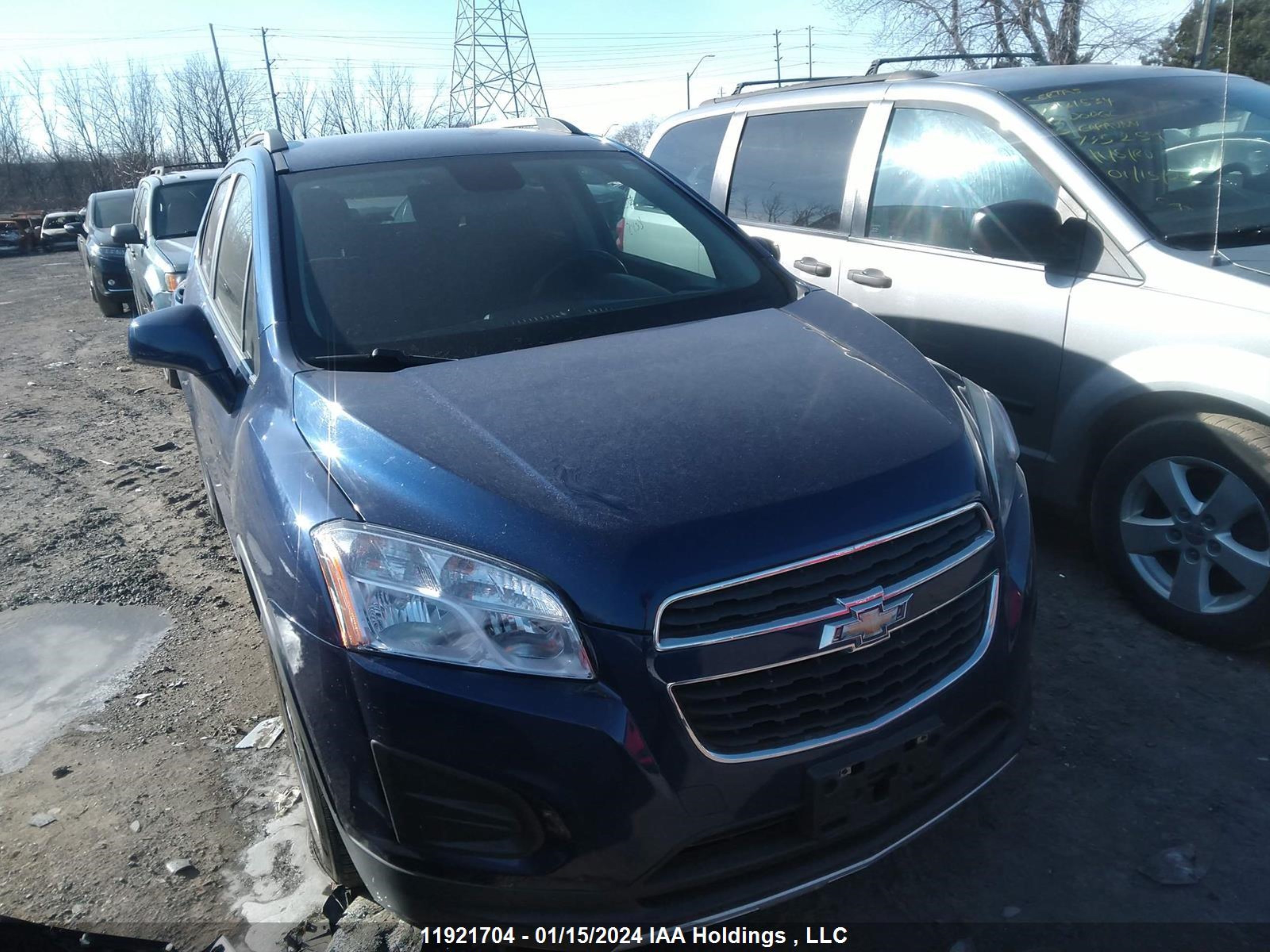 CHEVROLET TRAX 2014 3gncjleb5el178462