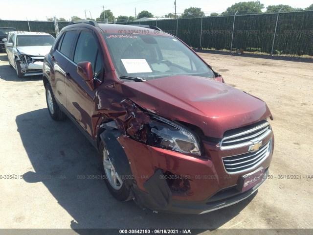 CHEVROLET TRAX 2016 3gncjlsb0gl128432