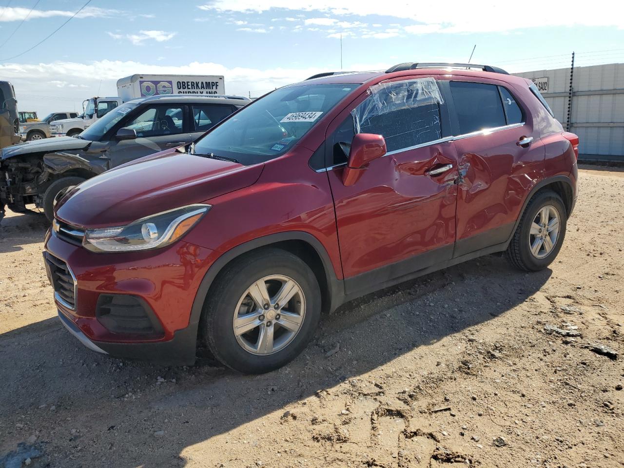 CHEVROLET TRAX 2018 3gncjlsb0jl249274