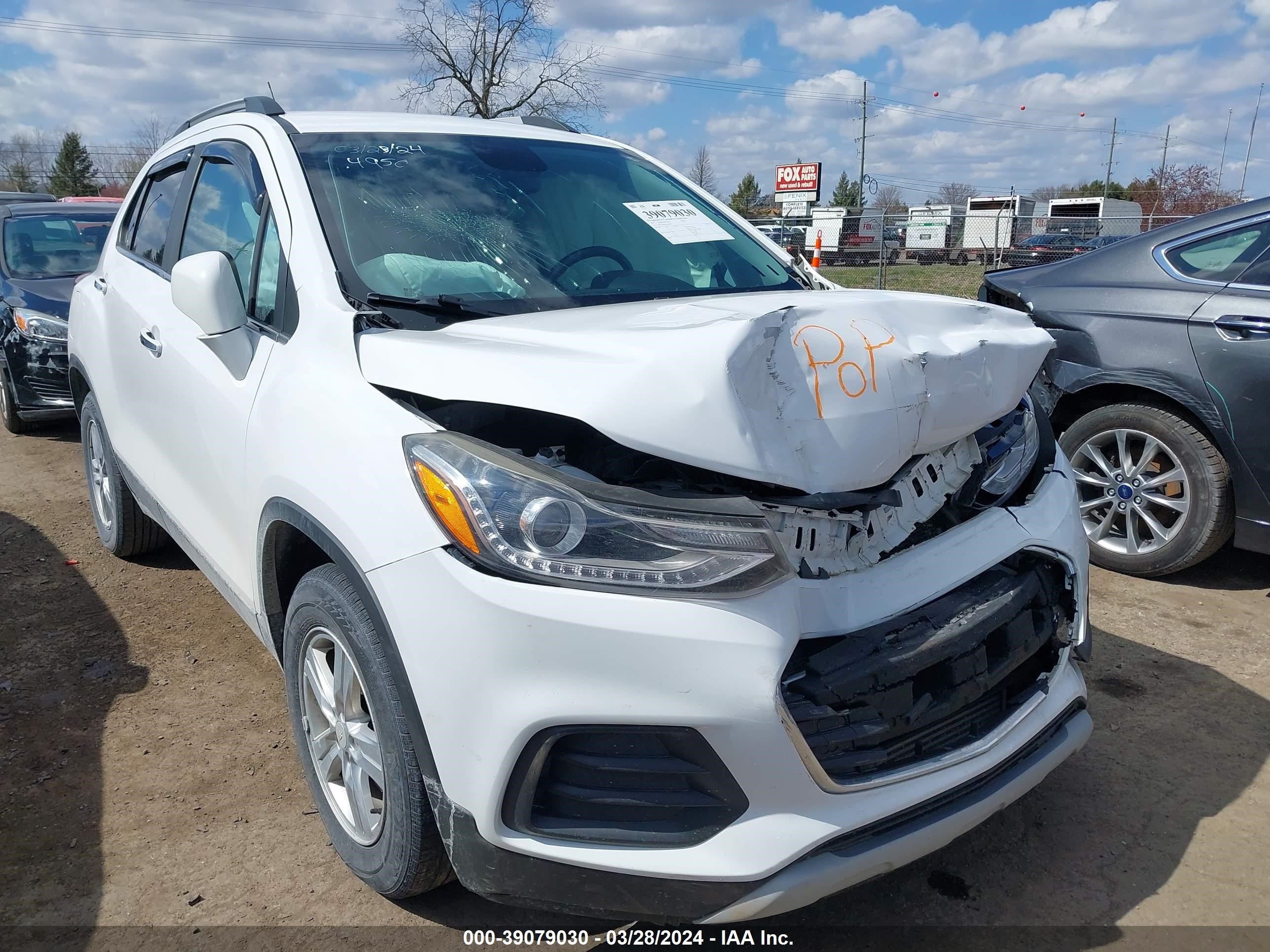 CHEVROLET TRAX 2017 3gncjlsb1hl144950