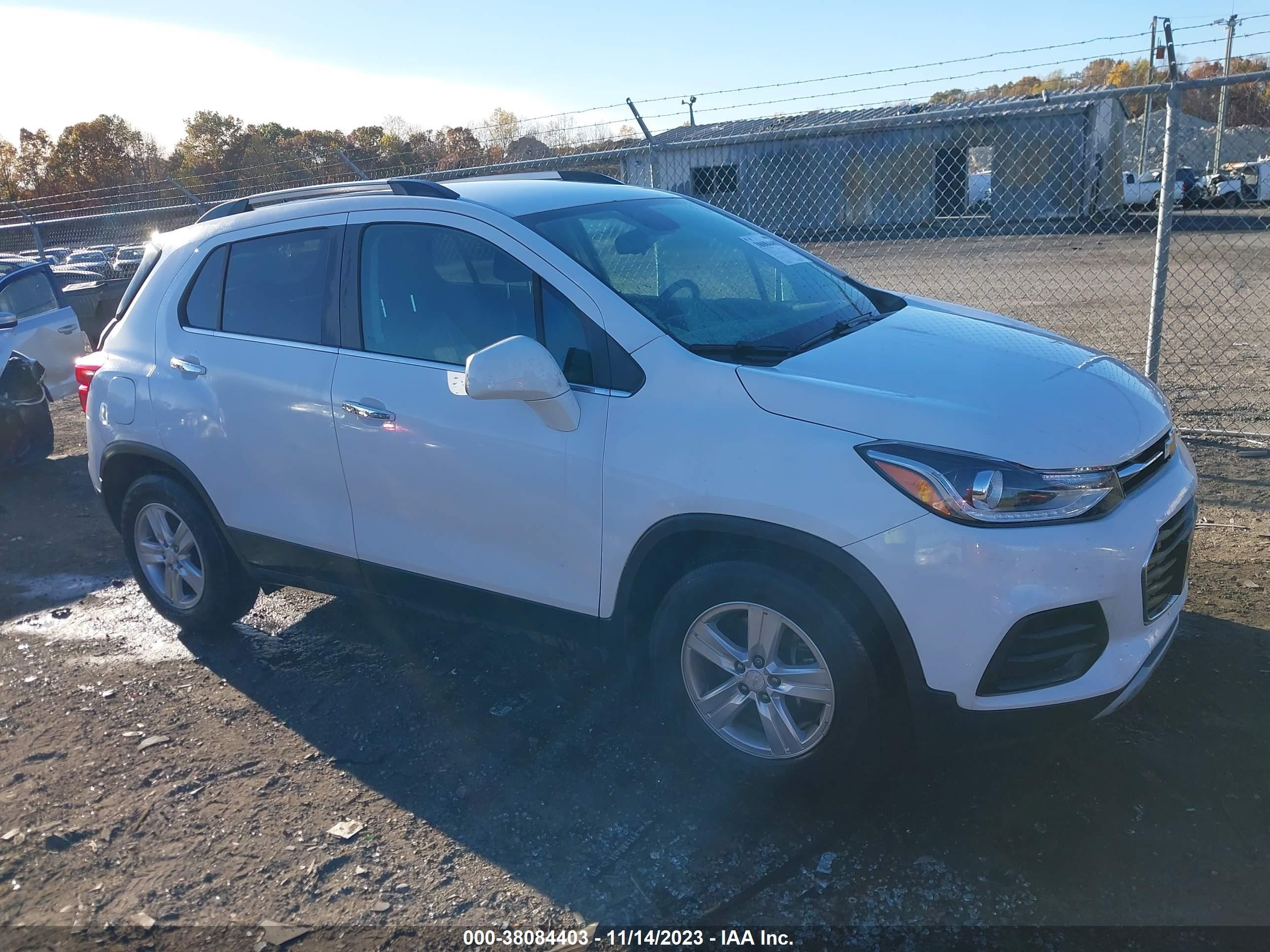 CHEVROLET TRAX 2017 3gncjlsb1hl204399