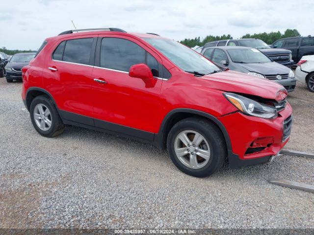 CHEVROLET TRAX 2018 3gncjlsb1jl257836