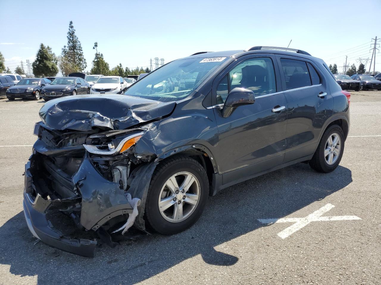 CHEVROLET TRAX 2018 3gncjlsb1jl278489