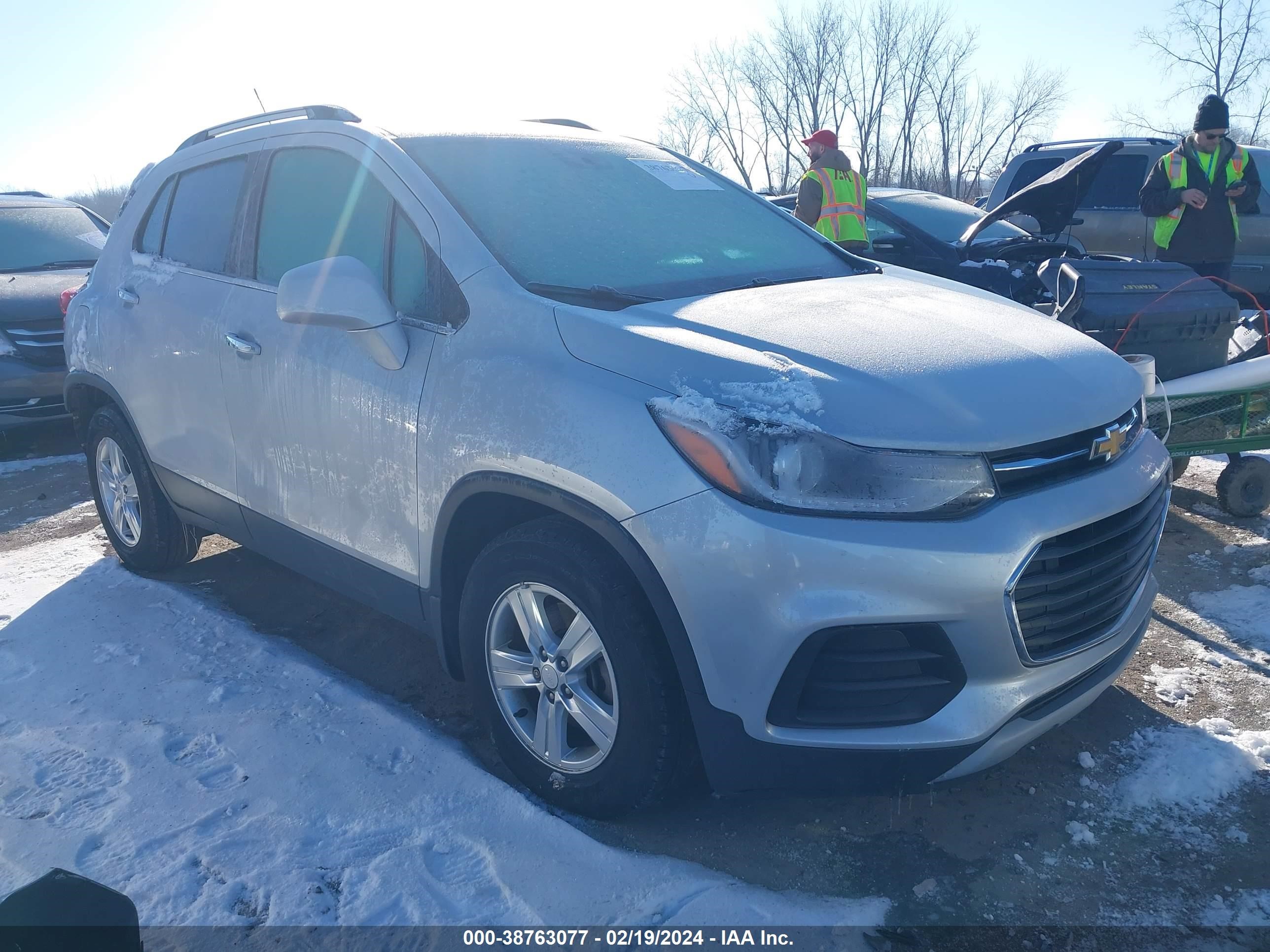 CHEVROLET TRAX 2018 3gncjlsb1jl334172