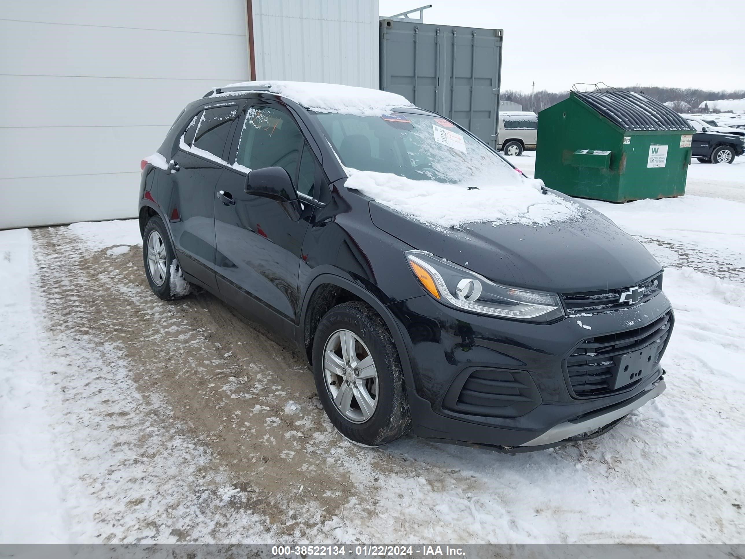 CHEVROLET TRAX 2019 3gncjlsb1kl350776