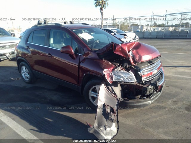 CHEVROLET TRAX 2016 3gncjlsb2gl240424