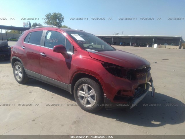 CHEVROLET TRAX 2018 3gncjlsb2jl241905