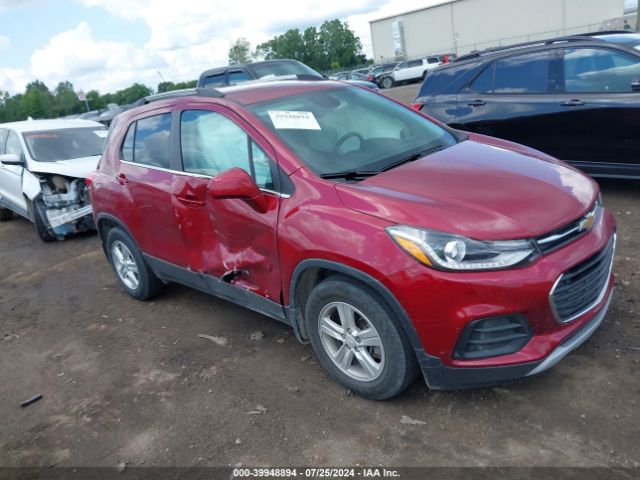 CHEVROLET TRAX 2018 3gncjlsb2jl291803