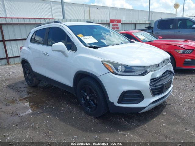 CHEVROLET TRAX 2018 3gncjlsb2jl328607