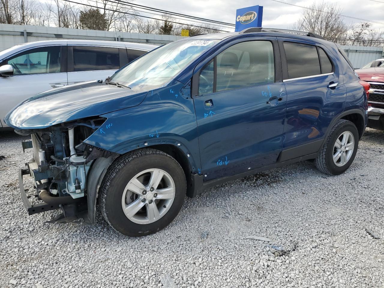 CHEVROLET TRAX 2020 3gncjlsb2ll172829