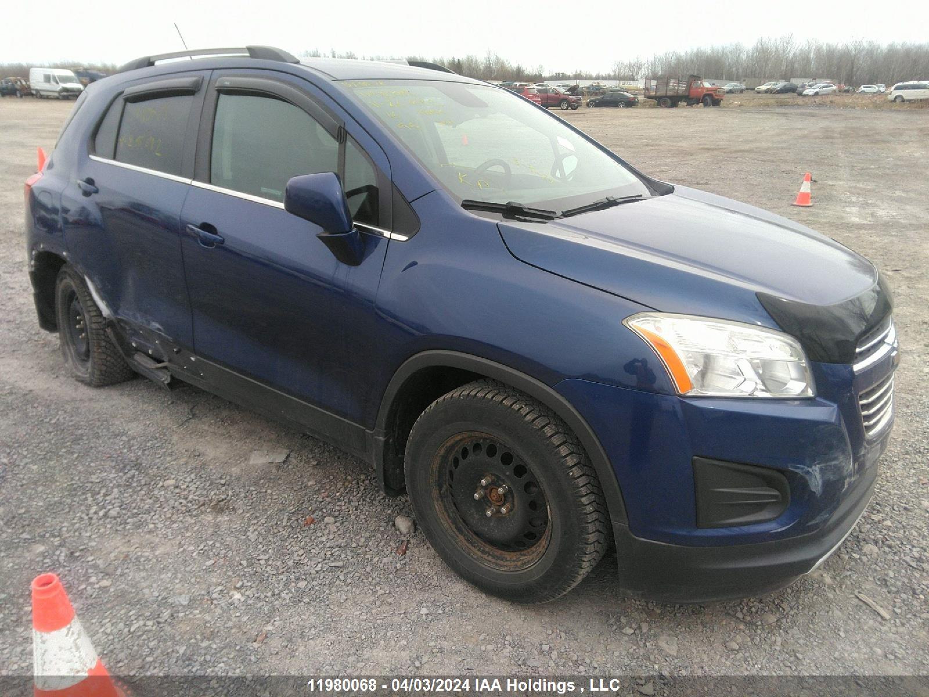 CHEVROLET TRAX 2016 3gncjlsb3gl266692