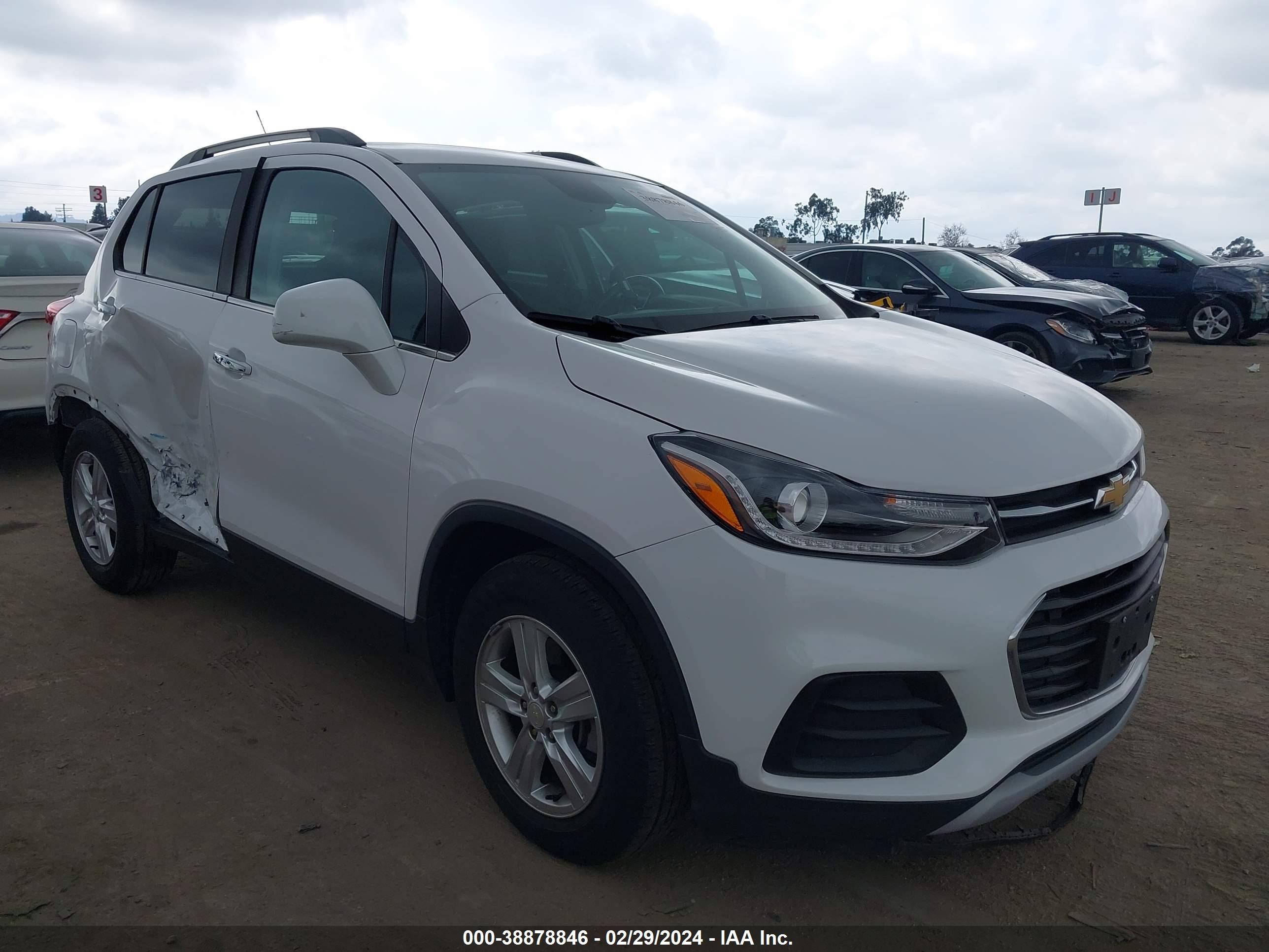 CHEVROLET TRAX 2020 3gncjlsb3ll140794