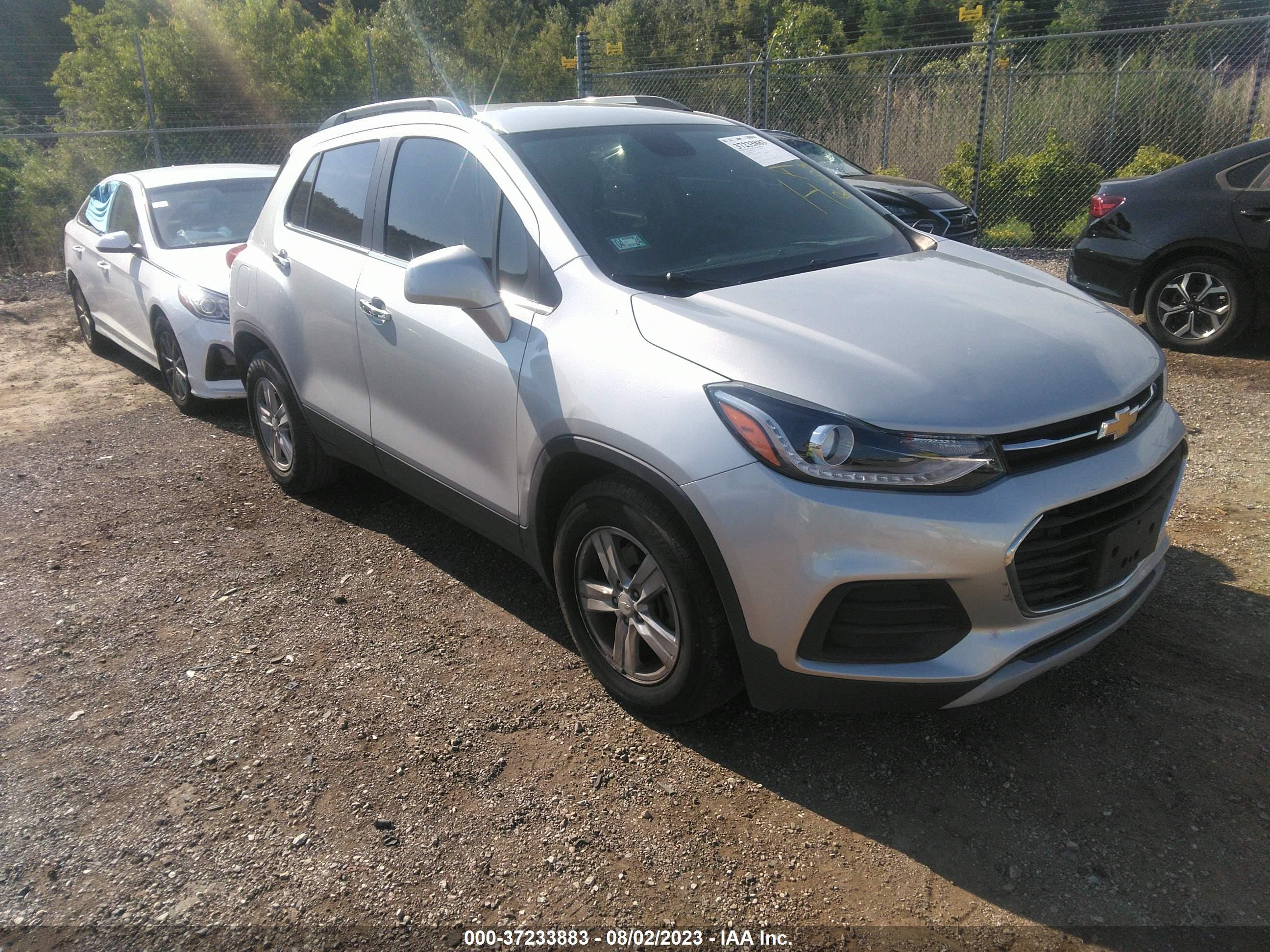 CHEVROLET TRAX 2018 3gncjlsb5jl284795