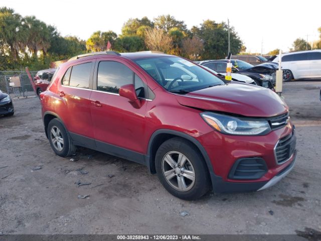 CHEVROLET TRAX 2019 3gncjlsb5kl311317