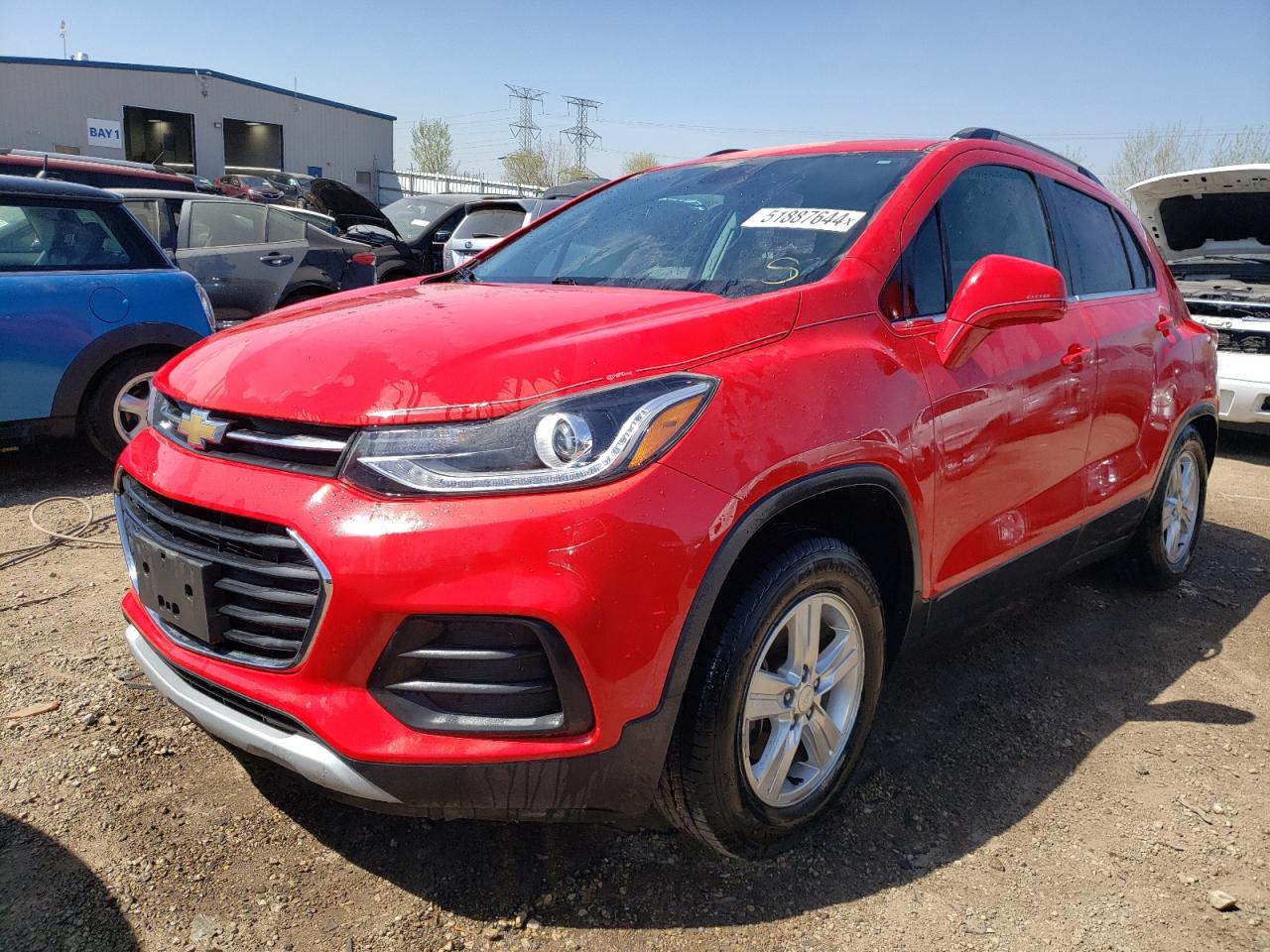 CHEVROLET TRAX 2017 3gncjlsb6hl240766