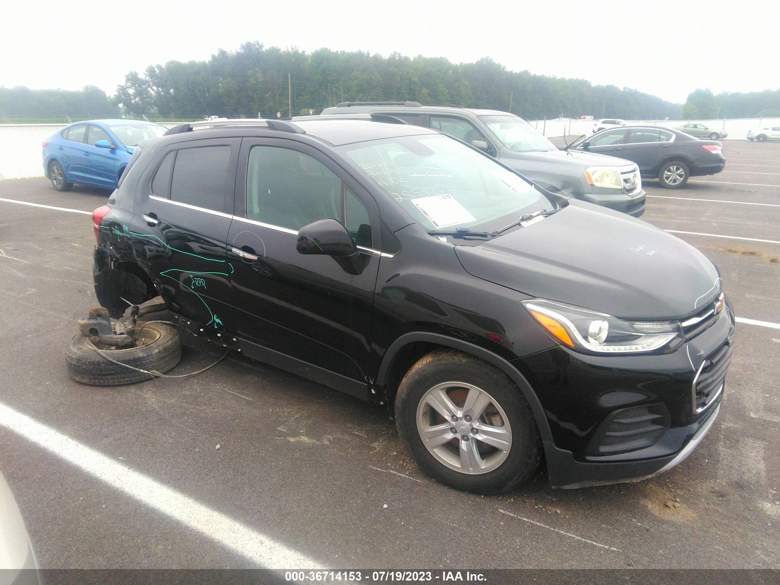 CHEVROLET TRAX 2018 3gncjlsb6jl255421