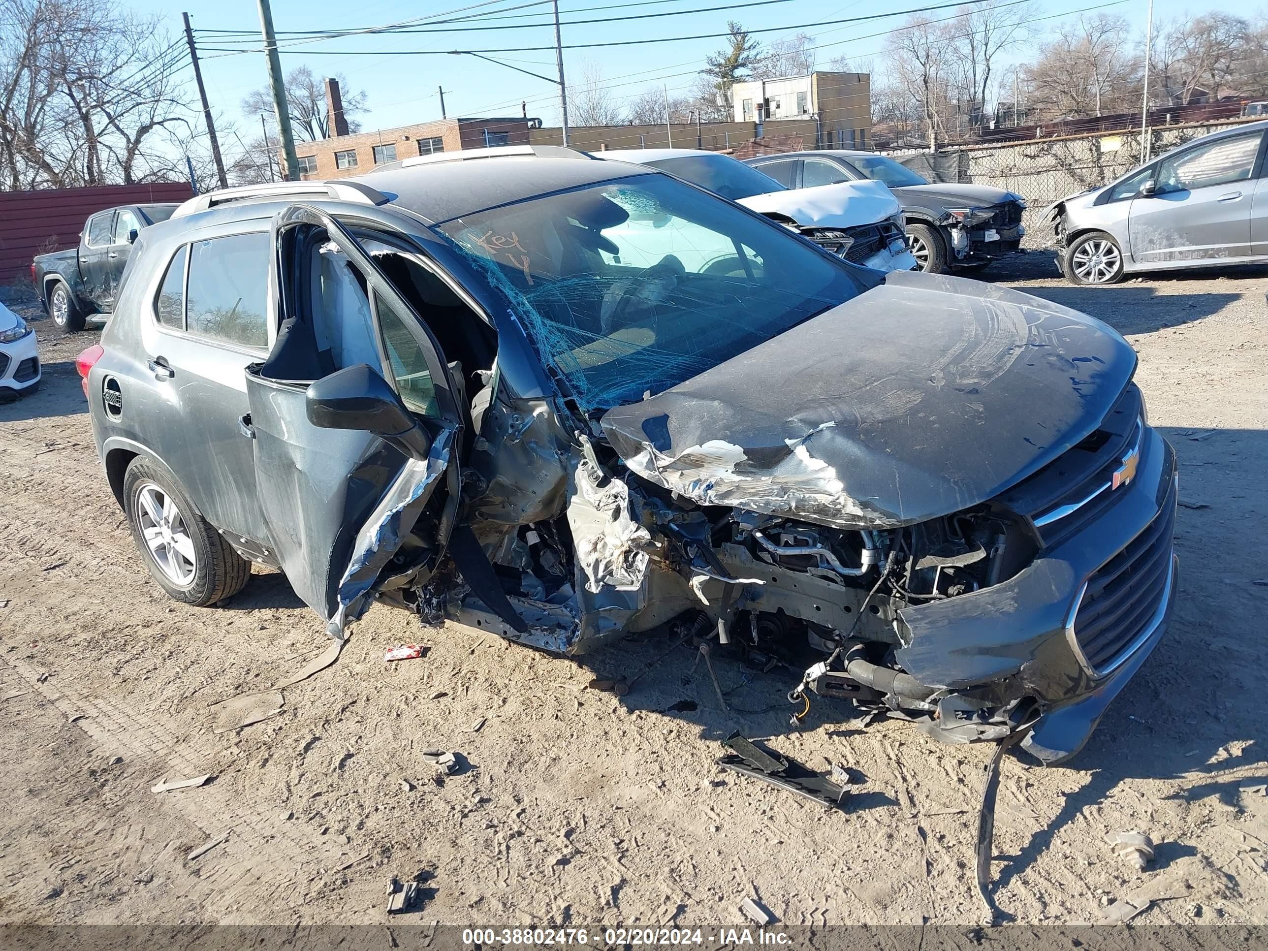 CHEVROLET TRAX 2020 3gncjlsb6ll142491