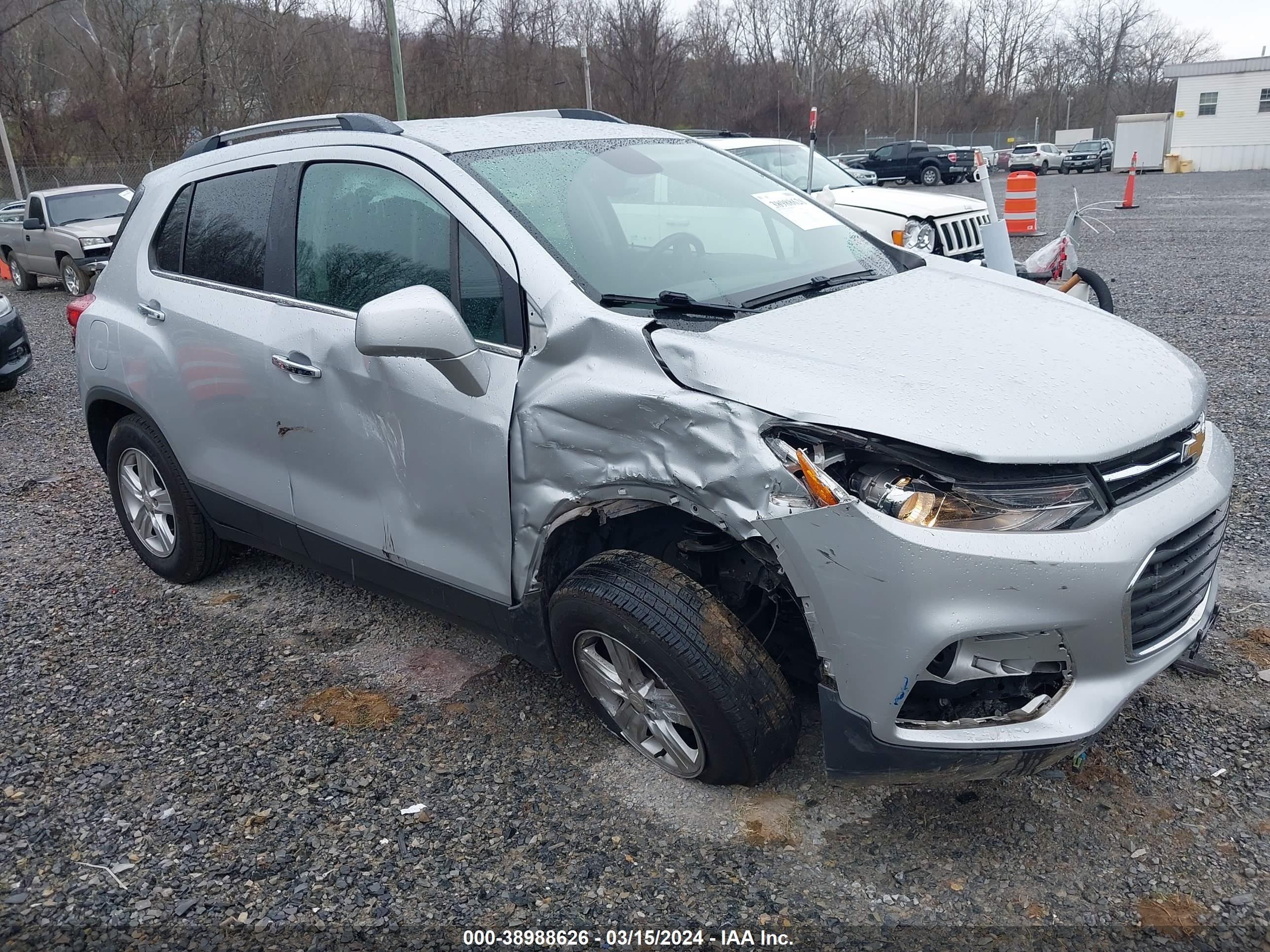 CHEVROLET TRAX 2018 3gncjlsb7jl148278