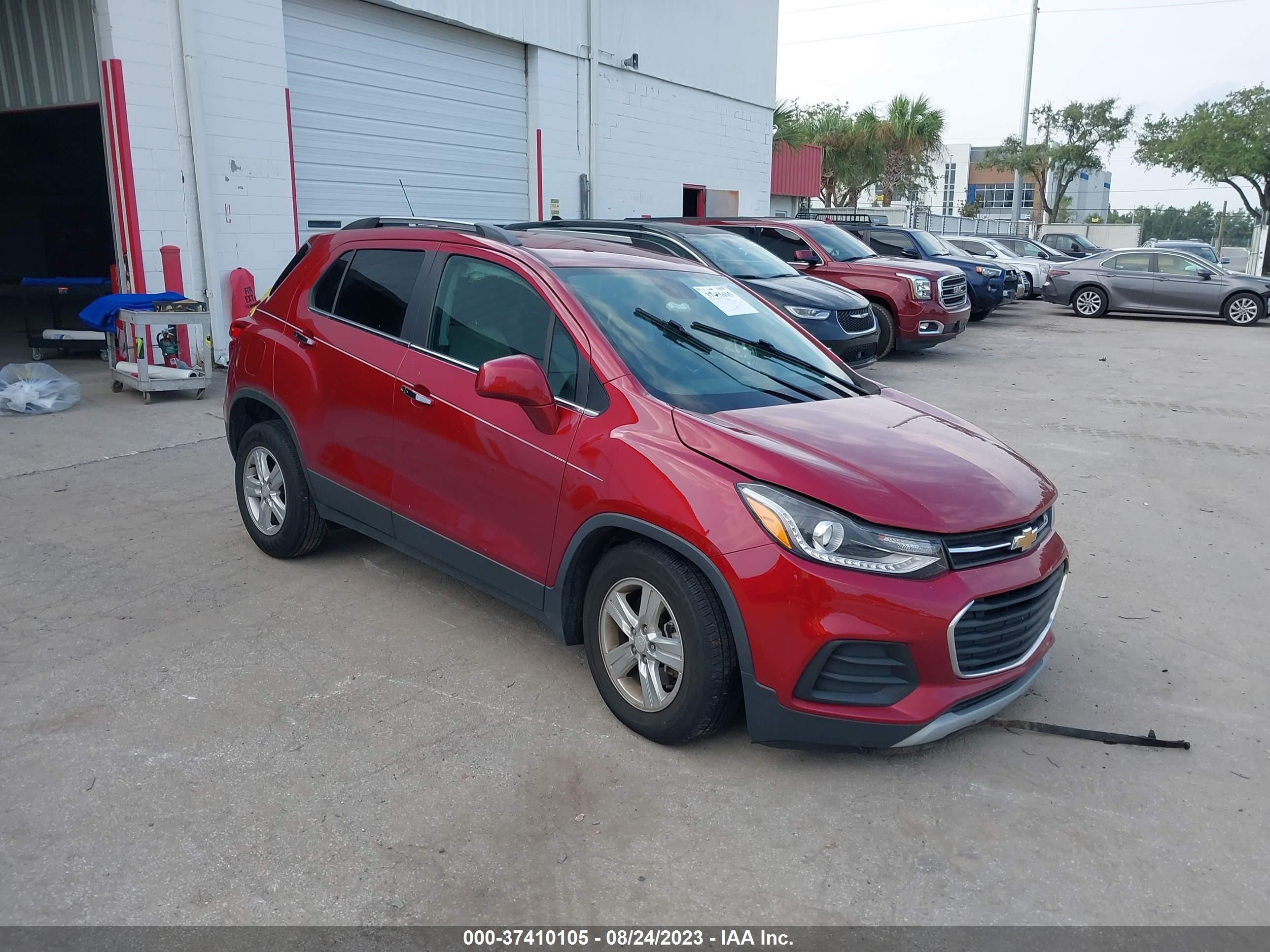 CHEVROLET TRAX 2018 3gncjlsb7jl231662