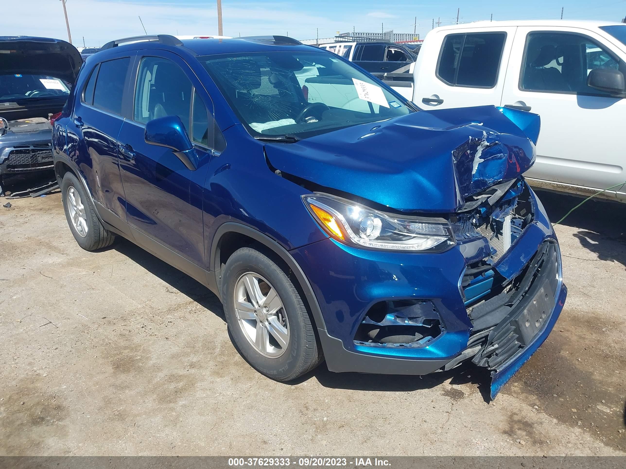 CHEVROLET TRAX 2019 3gncjlsb7kl176406