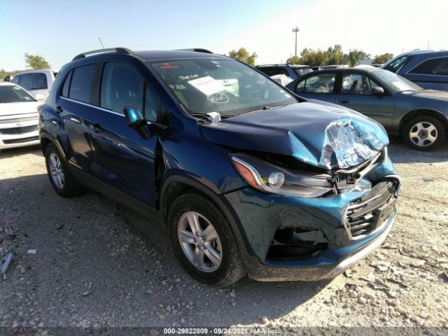 CHEVROLET TRAX 2019 3gncjlsb7kl261410