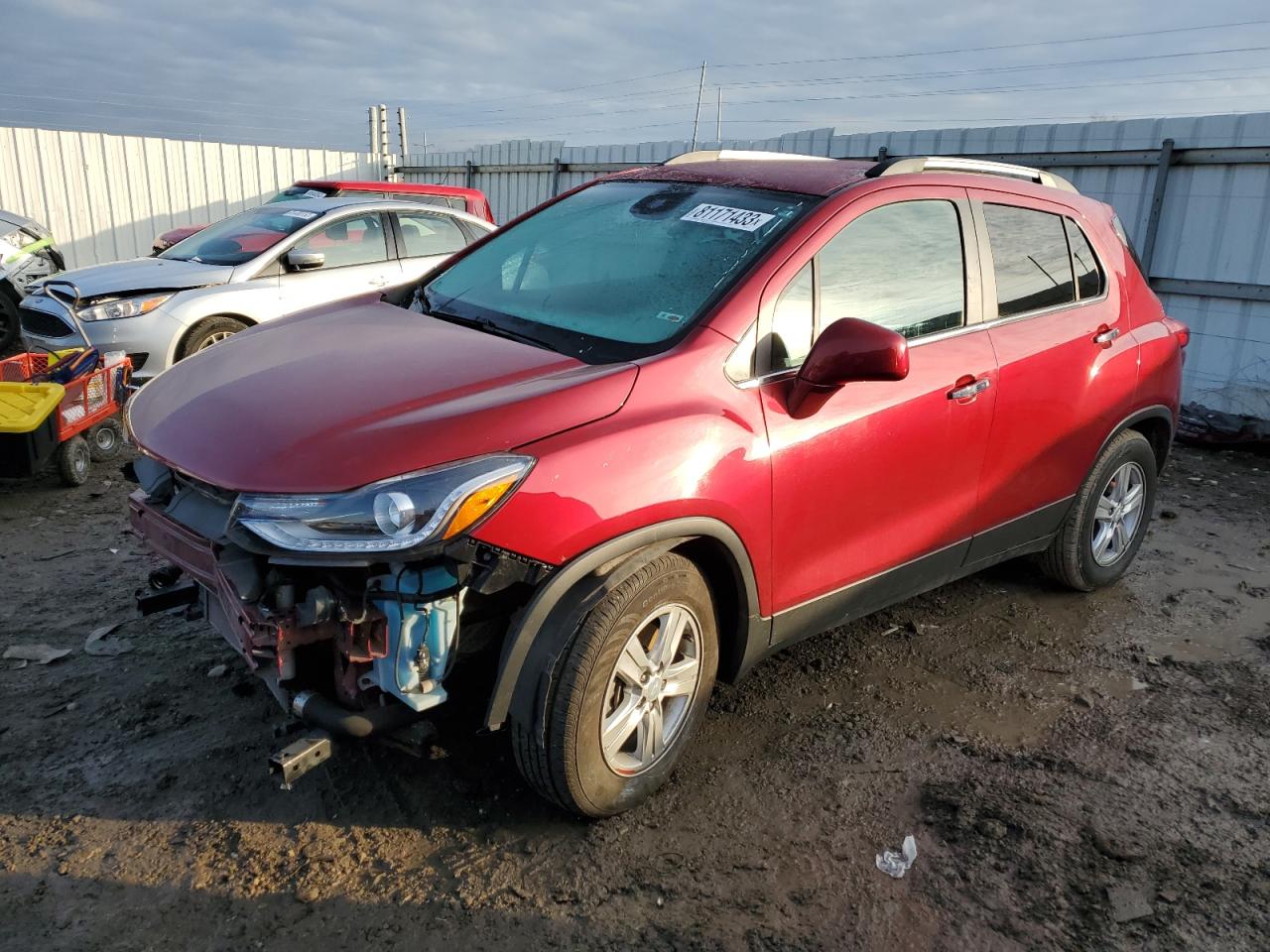 CHEVROLET TRAX 2019 3gncjlsb7kl404727