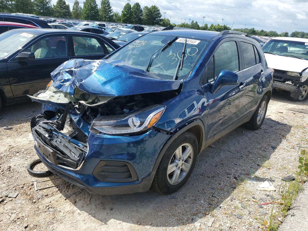 CHEVROLET TRAX 2020 3gncjlsb7ll193305