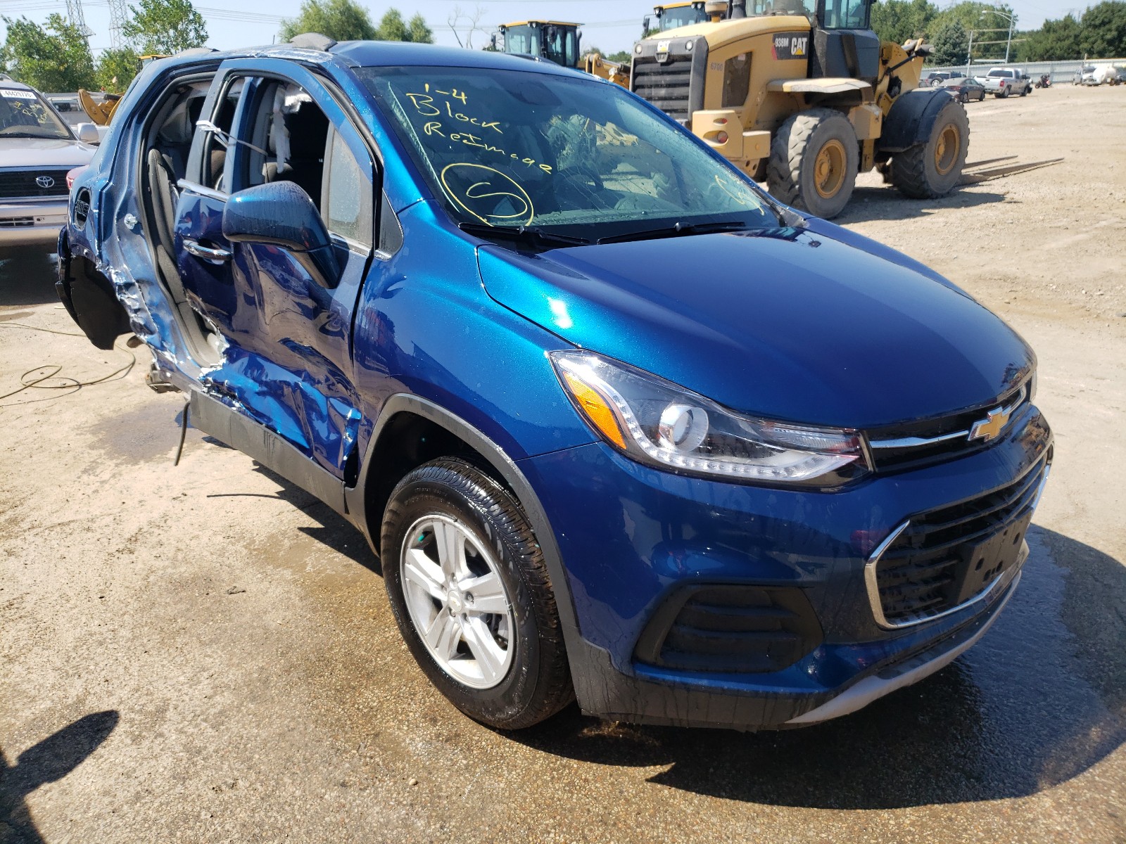 CHEVROLET TRAX 2020 3gncjlsb8ll185908