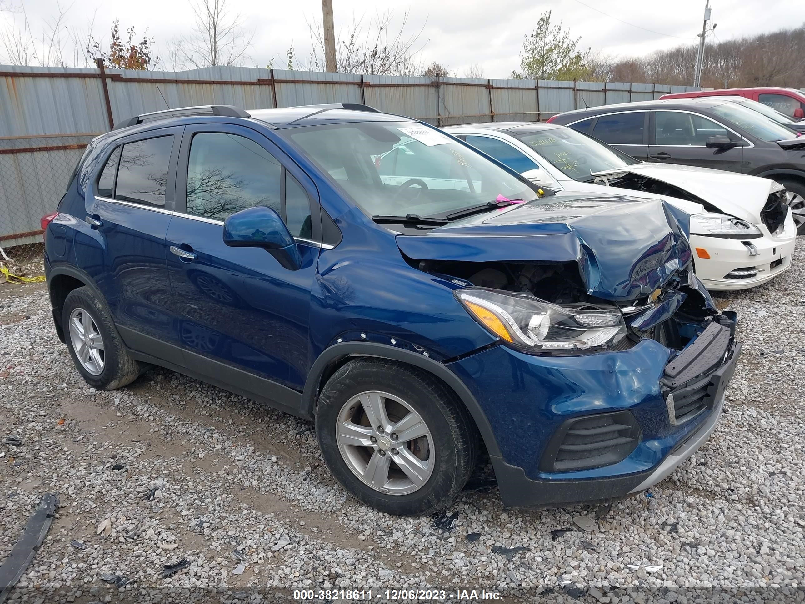 CHEVROLET TRAX 2020 3gncjlsb8ll342093