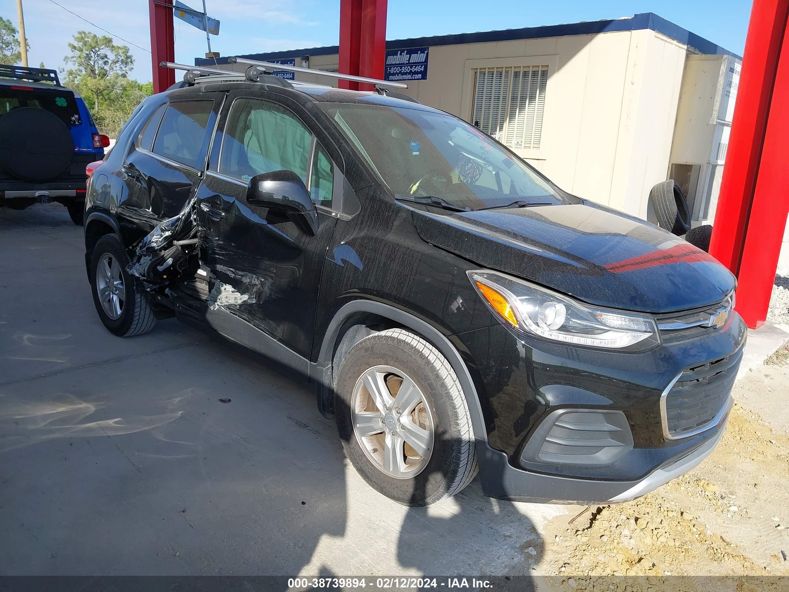 CHEVROLET TRAX 2017 3gncjlsbxhl256372