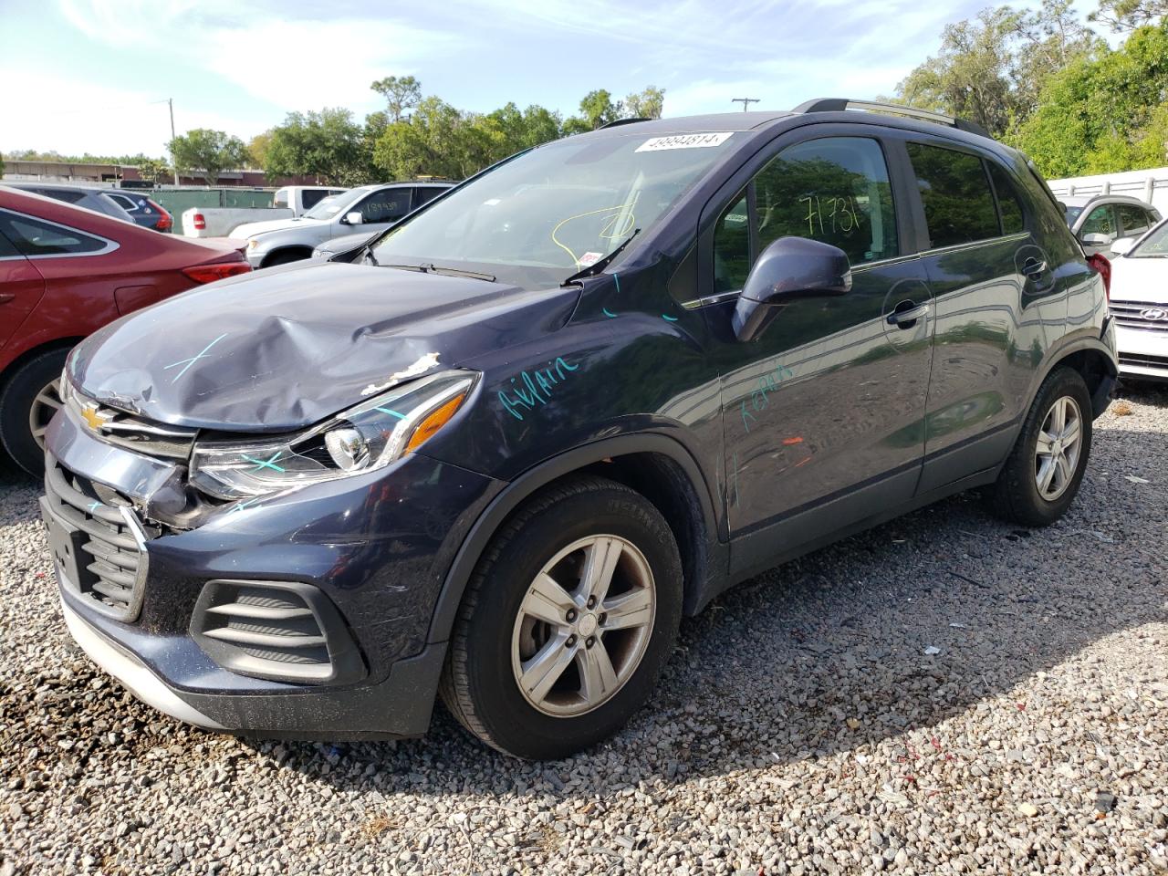 CHEVROLET TRAX 2018 3gncjlsbxjl154317