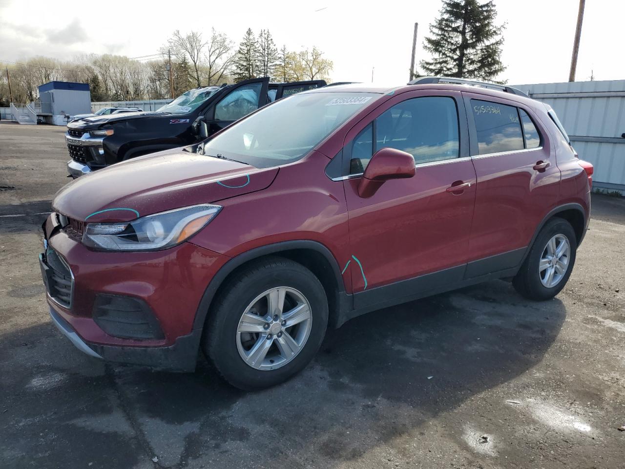 CHEVROLET TRAX 2018 3gncjlsbxjl175524