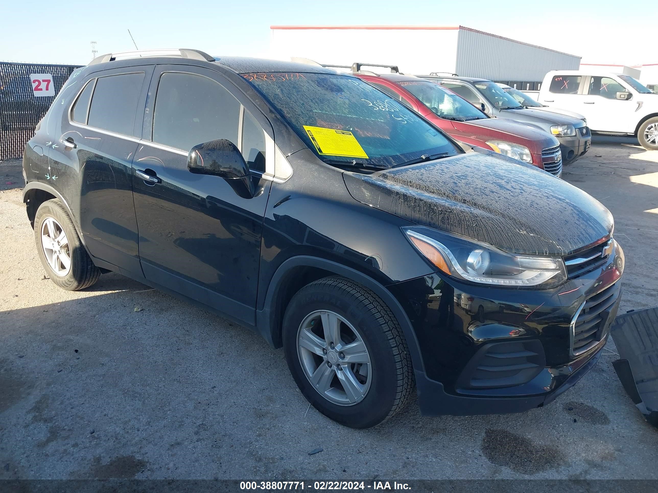 CHEVROLET TRAX 2020 3gncjlsbxll256297