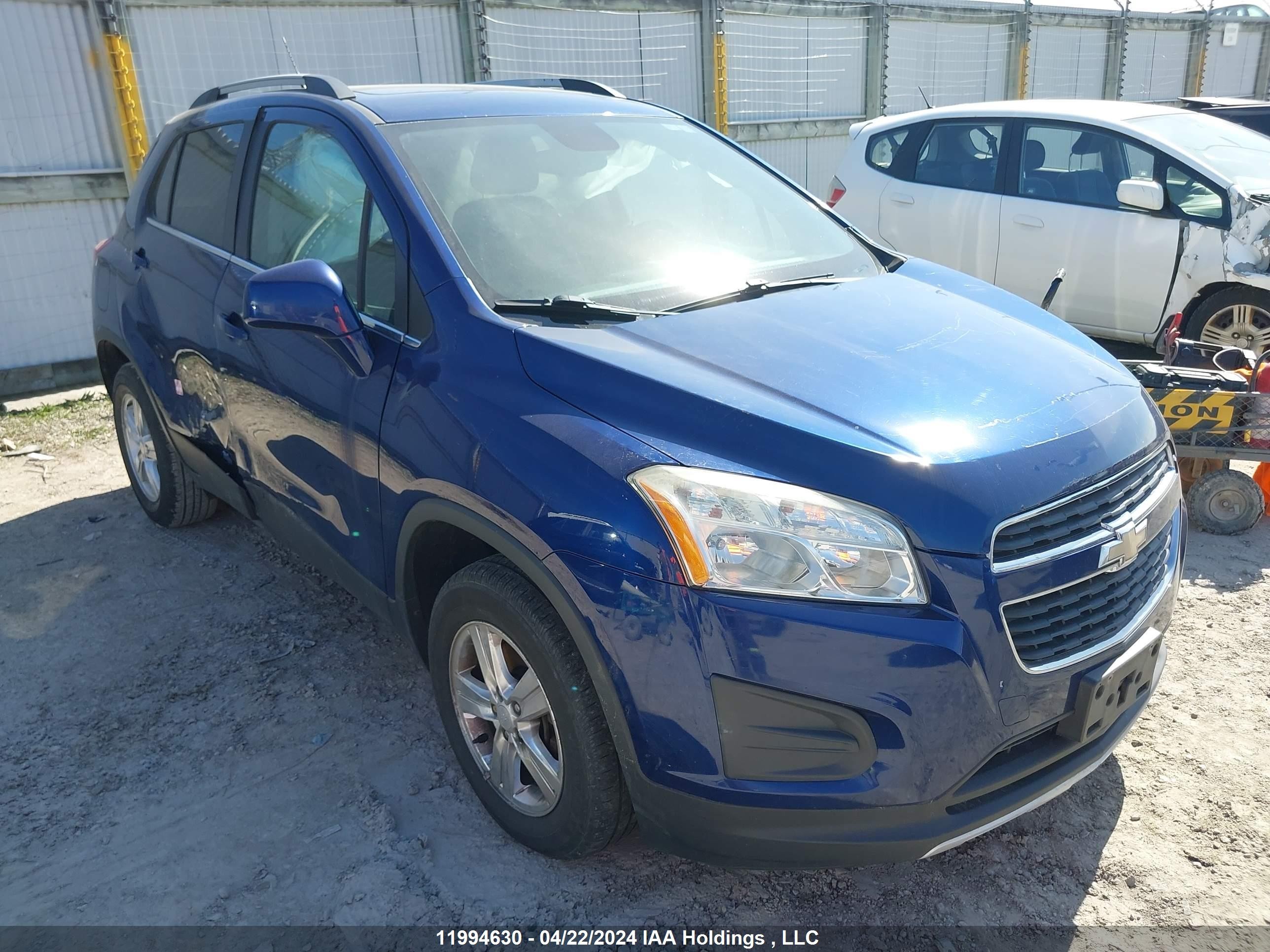 CHEVROLET TRAX 2014 3gncjmeb6el124383