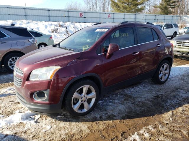 CHEVROLET TRAX LTZ 2016 3gncjmsb4gl161357