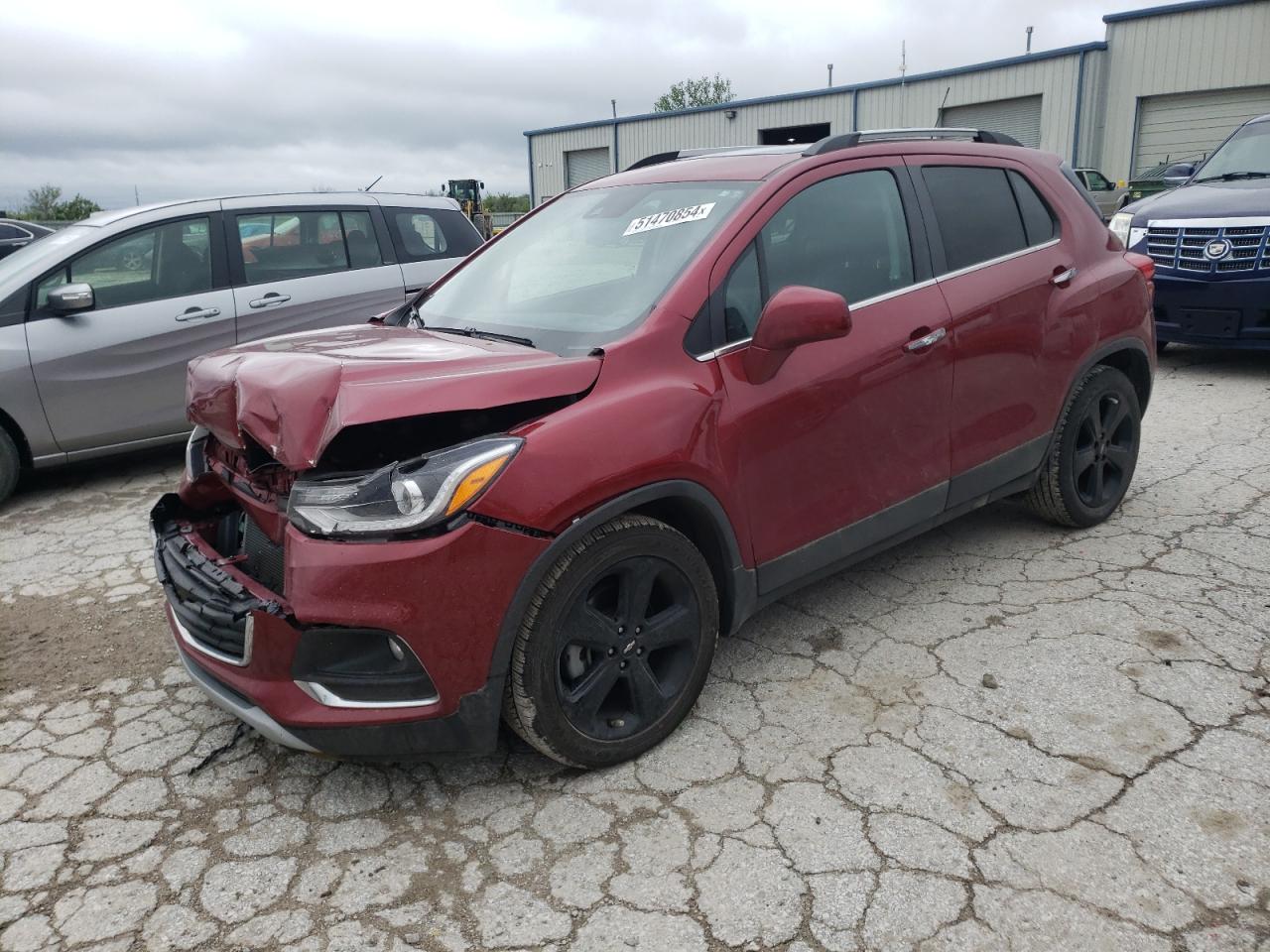 CHEVROLET TRAX 2018 3gncjmsbxjl299007