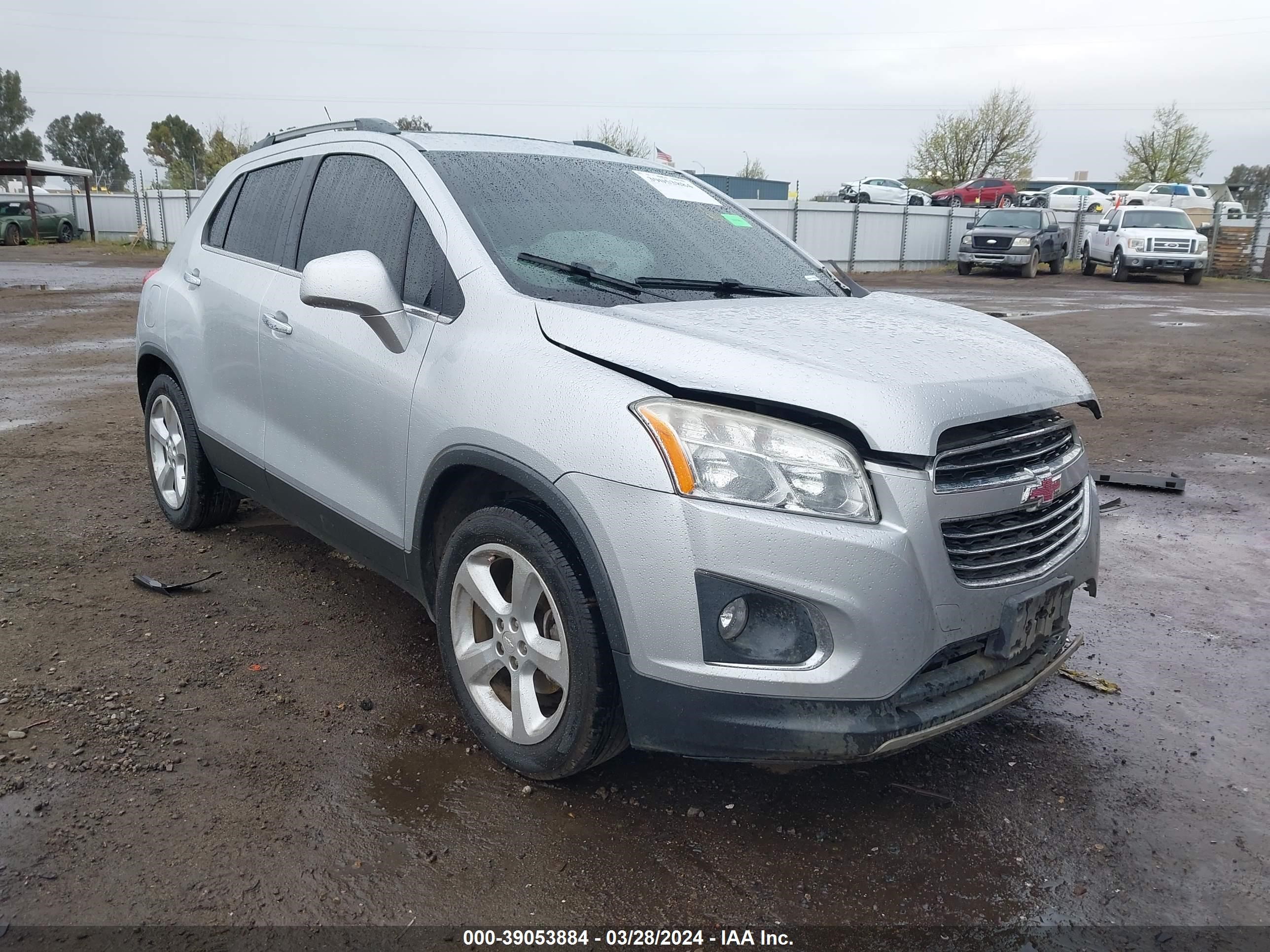 CHEVROLET TRAX 2015 3gncjnsb0fl231859