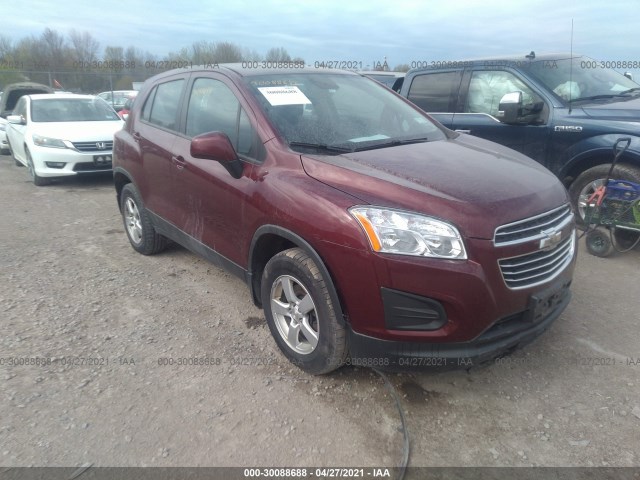 CHEVROLET TRAX 2016 3gncjnsb0gl213704