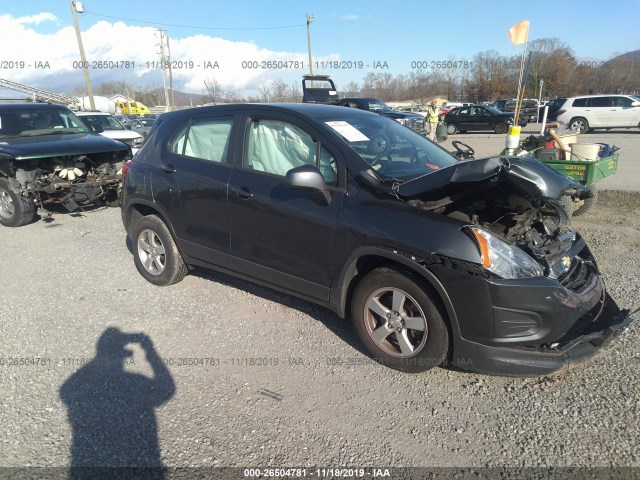 CHEVROLET TRAX 2016 3gncjnsb0gl236075