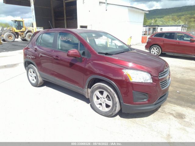 CHEVROLET TRAX 2016 3gncjnsb0gl255371