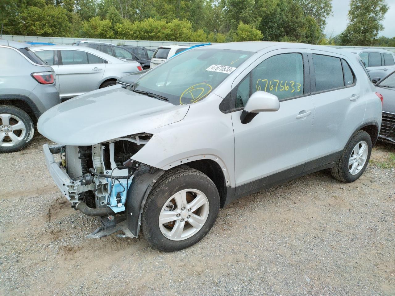 CHEVROLET TRAX 2020 3gncjnsb0ll216743