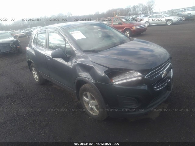 CHEVROLET TRAX 2016 3gncjnsb1gl116513