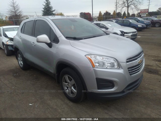 CHEVROLET TRAX 2016 3gncjnsb1gl226736