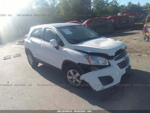 CHEVROLET TRAX 2016 3gncjnsb1gl256609