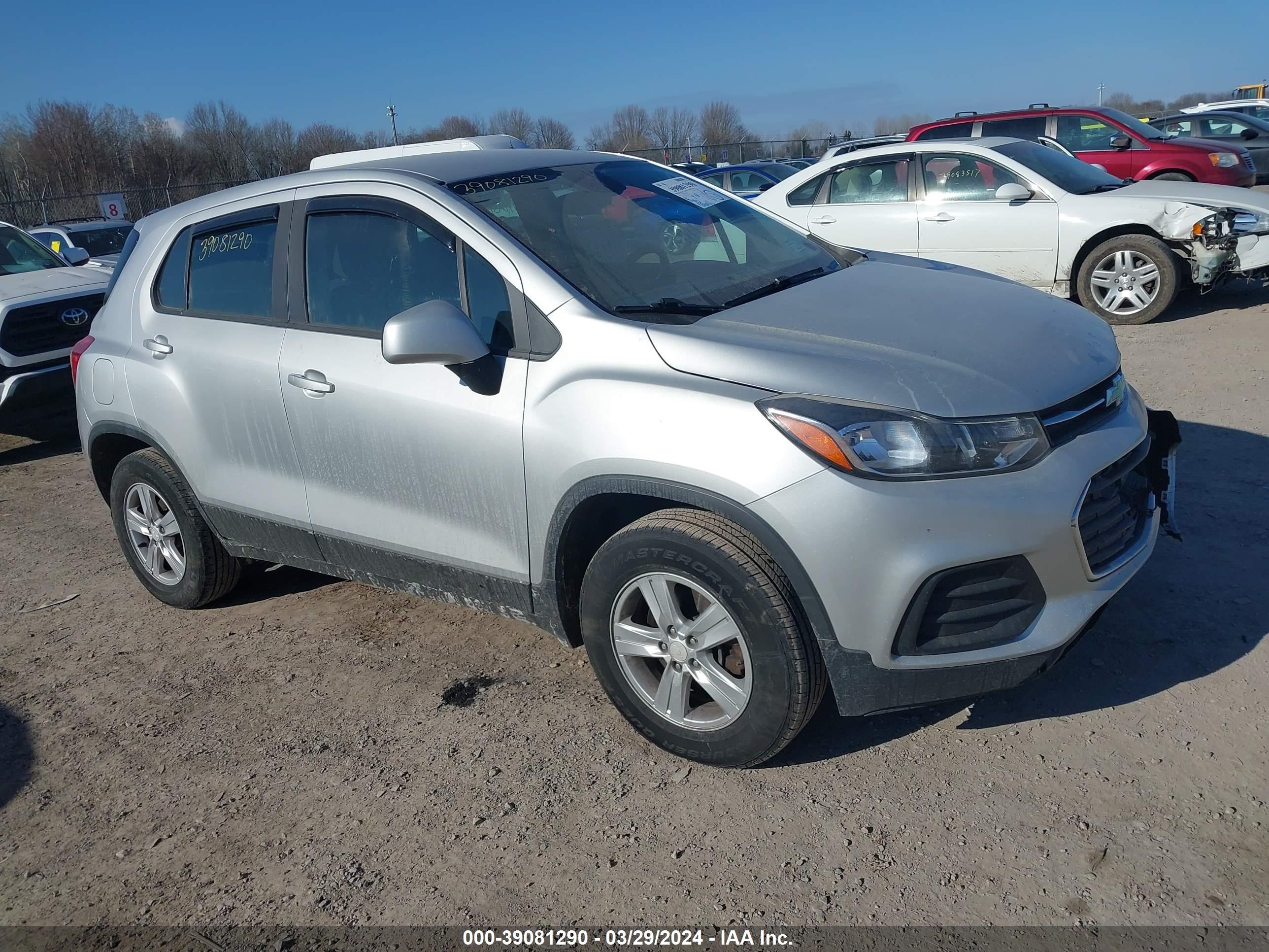 CHEVROLET TRAX 2017 3gncjnsb1hl194758