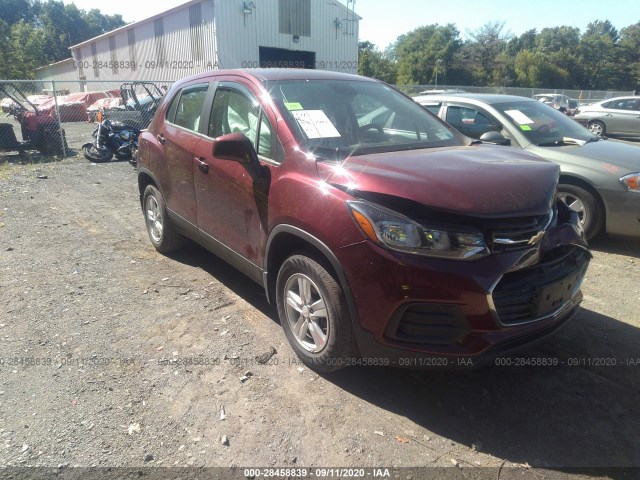 CHEVROLET TRAX 2017 3gncjnsb2hl273310