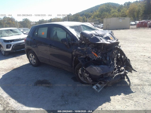 CHEVROLET TRAX 2018 3gncjnsb2jl246503