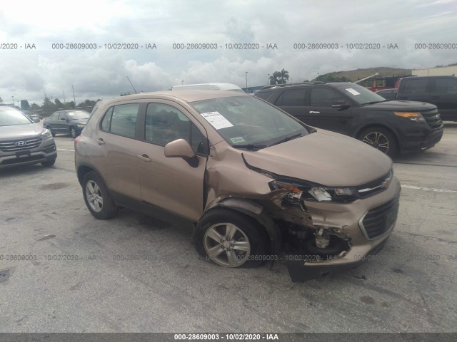 CHEVROLET TRAX 2018 3gncjnsb2jl264628